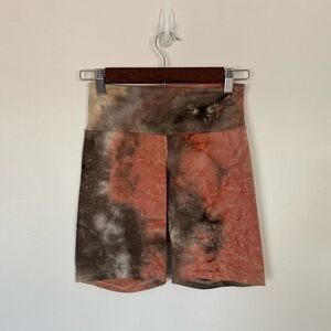 Tie Dye Biker Shorts
